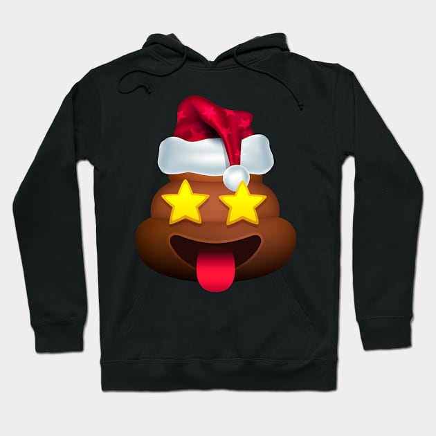 Merry Christmas Emoji For Christmas Hoodie by timegraf